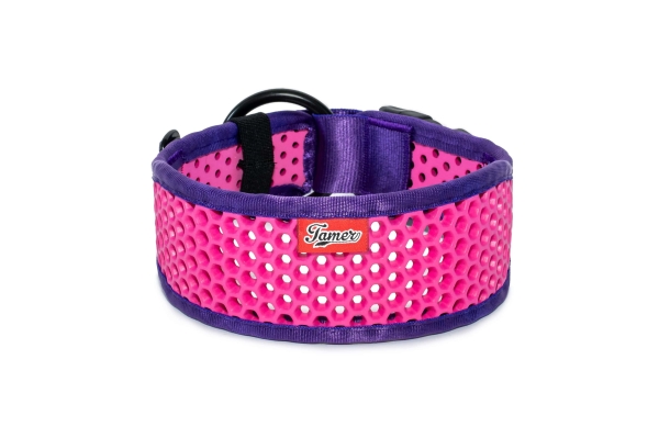 SOFTY Halsband | Länge: 55-61cm | Breite: 6,3cm | Farbe: lila/pink